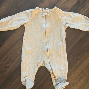 Striped newborn sleeper